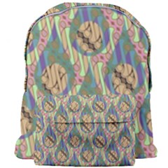 Tribal Background Boho Batik Giant Full Print Backpack