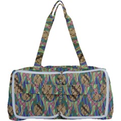 Tribal Background Boho Batik Multi Function Bag by anzea