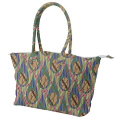 Tribal Background Boho Batik Canvas Shoulder Bag