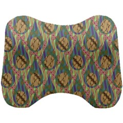 Tribal Background Boho Batik Head Support Cushion