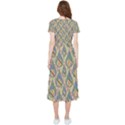 Tribal Background Boho Batik High Low Boho Dress View2