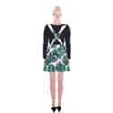 Illustrations Monstera Leafes Suspender Skater Skirt View2