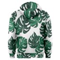 Illustrations Monstera Leafes Men s Overhead Hoodie View2