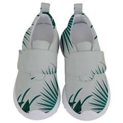 Illustrations Foliage Background Border Kids  Velcro No Lace Shoes