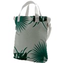 Illustrations Foliage Background Border Canvas Messenger Bag View1