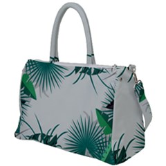 Illustrations Foliage Background Border Duffel Travel Bag by anzea