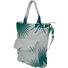 Illustrations Foliage Background Border Shoulder Tote Bag