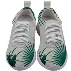 Illustrations Foliage Background Border Kids Athletic Shoes