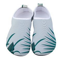 Illustrations Foliage Background Border Women s Sock-style Water Shoes