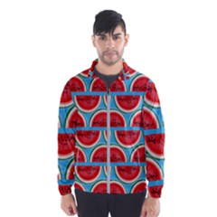 Illustrations Watermelon Texture Pattern Men s Windbreaker