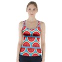 Illustrations Watermelon Texture Pattern Racer Back Sports Top View1