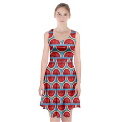 Illustrations Watermelon Texture Pattern Racerback Midi Dress by anzea