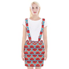 Illustrations Watermelon Texture Pattern Braces Suspender Skirt