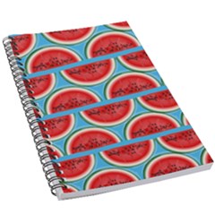 Illustrations Watermelon Texture Pattern 5 5  X 8 5  Notebook