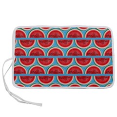 Illustrations Watermelon Texture Pattern Pen Storage Case (m) by anzea