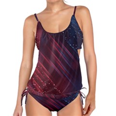 Illustrations Space Purple Tankini Set by anzea