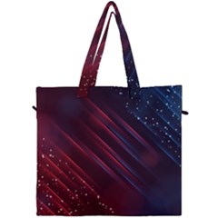 Illustrations Space Purple Canvas Travel Bag by anzea