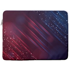 Illustrations Space Purple 17  Vertical Laptop Sleeve Case With Pocket