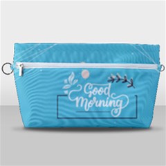 Background Good Morning Handbag Organizer by anzea