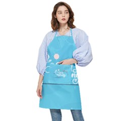 Background Good Morning Pocket Apron by anzea