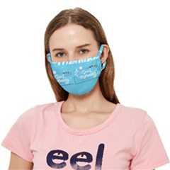 Background Good Morning Crease Cloth Face Mask (adult)