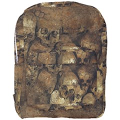 Skull Texture Vintage Full Print Backpack by anzea