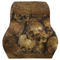 Skull Texture Vintage Car Seat Back Cushion 