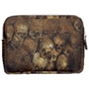 Skull Texture Vintage Make Up Pouch (Medium) View2