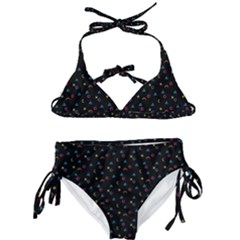 Abstract Texture Kids  Classic Bikini Set