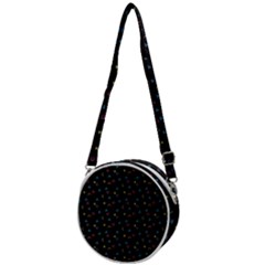 Abstract Texture Crossbody Circle Bag by anzea