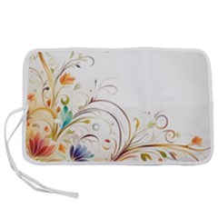 Flower Blau Pen Storage Case (l) by 2607694c