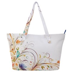 Flower Full Print Shoulder Bag by 2607694c