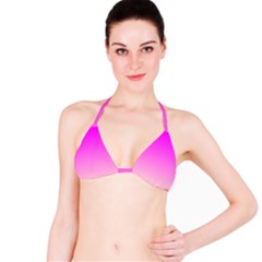 Gradient Pink - Pastel Yellow Pink Rosa Classic Bikini Top by 2607694c