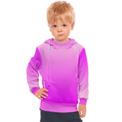 Gradient Pink - Pastel Yellow Pink Rosa Kids  Hooded Pullover by 2607694c