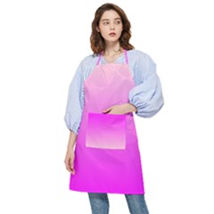 Gradient Pink - Pastel Yellow Pink Rosa Pocket Apron by 2607694c