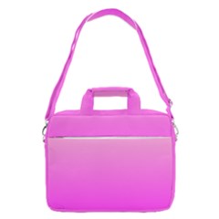 Gradient Pink - Pastel Yellow Pink Rosa Macbook Pro 15  Shoulder Laptop Bag