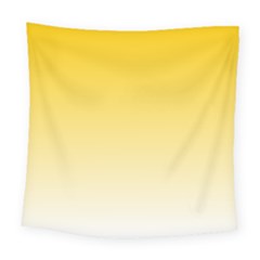 Gradient  Green, Yellow Square Tapestry (large)