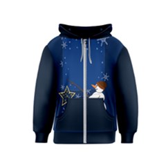 Snowman Kids  Zipper Hoodie