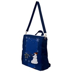 Snowman Crossbody Backpack