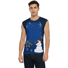 Snowman Men s Raglan Cap Sleeve T-shirt