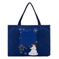 Snowman Medium Tote Bag