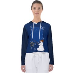 Snowman Women s Slouchy Sweat