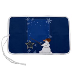 Snowman Pen Storage Case (l)