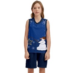 Snowman Kids  Basketball Mesh Set