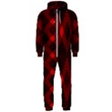 muster rot schwarz Hooded Jumpsuit (Men) View1