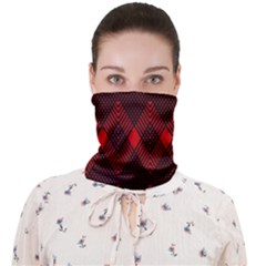 Muster Rot Schwarz Face Covering Bandana (adult) by 2607694c