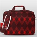 muster rot schwarz MacBook Pro 13  Shoulder Laptop Bag  View3