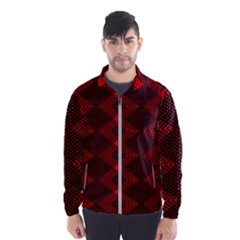 Pattern Black Red Men s Windbreaker by 2607694c