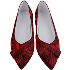 Pattern Black Red Women s Bow Heels by 2607694c