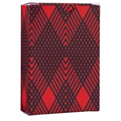 Pattern Red Black, Playing Cards Single Design (rectangle) With Custom Box